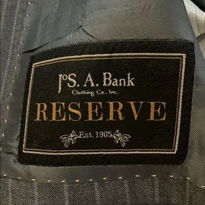 Jos. A. Bank Reserve Charcoal Suit Jacket